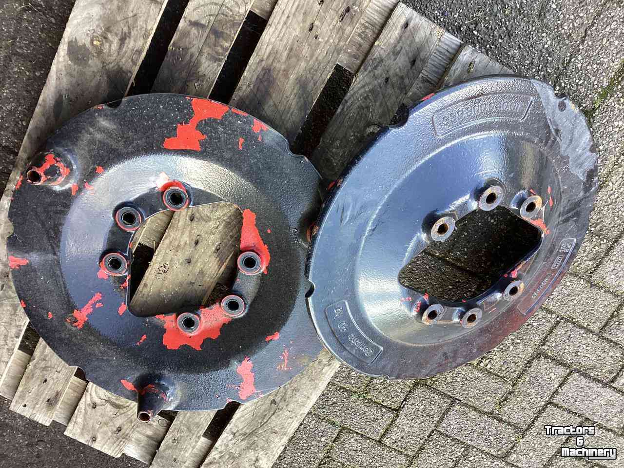 Masses de roue  Valtra/Fendt wielgewichten / wielplaten