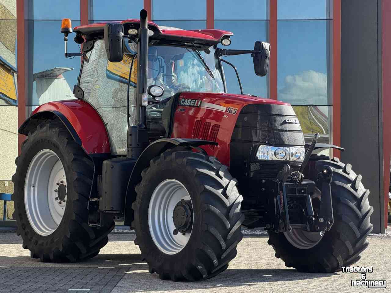 Tracteur Case-IH Puma 165CVX vario Fronthef 6026u  vol geveerd 40km