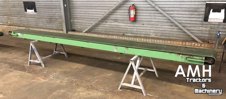 Convoyeur  6400X520 TRANSPORTBAND VLAKKE BAND FLAT BELT CONVEYOR BELT FLACHBAND FÖRDERBAND