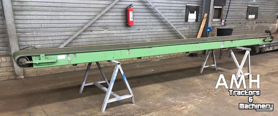 Convoyeur  6400X520 TRANSPORTBAND VLAKKE BAND FLAT BELT CONVEYOR BELT FLACHBAND FÖRDERBAND