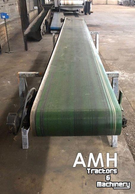 Convoyeur  6400X520 TRANSPORTBAND VLAKKE BAND FLAT BELT CONVEYOR BELT FLACHBAND FÖRDERBAND