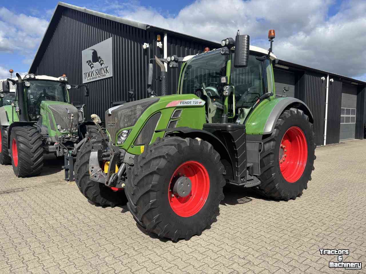 Tracteur Fendt 720 S4 Profi Plus Rtk Frontaftakas
