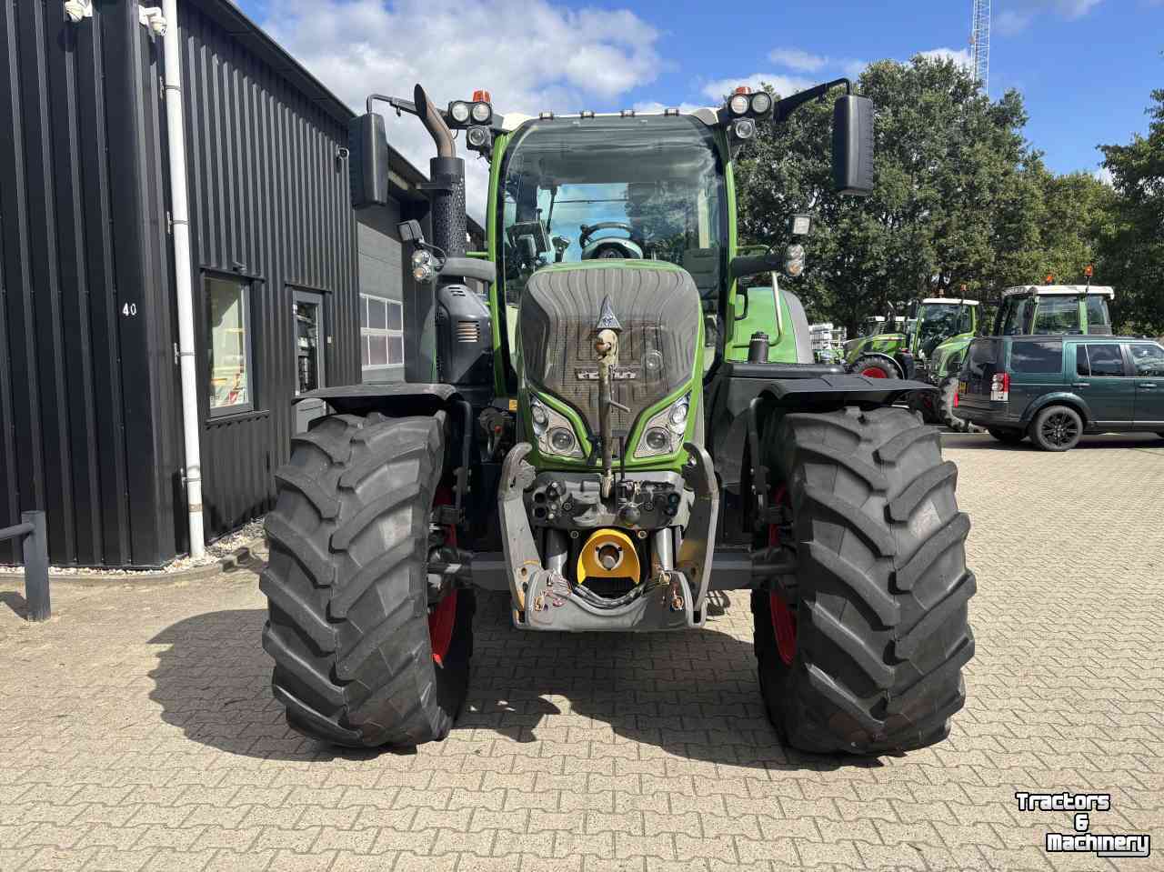 Tracteur Fendt 720 S4 Profi Plus Rtk Frontaftakas