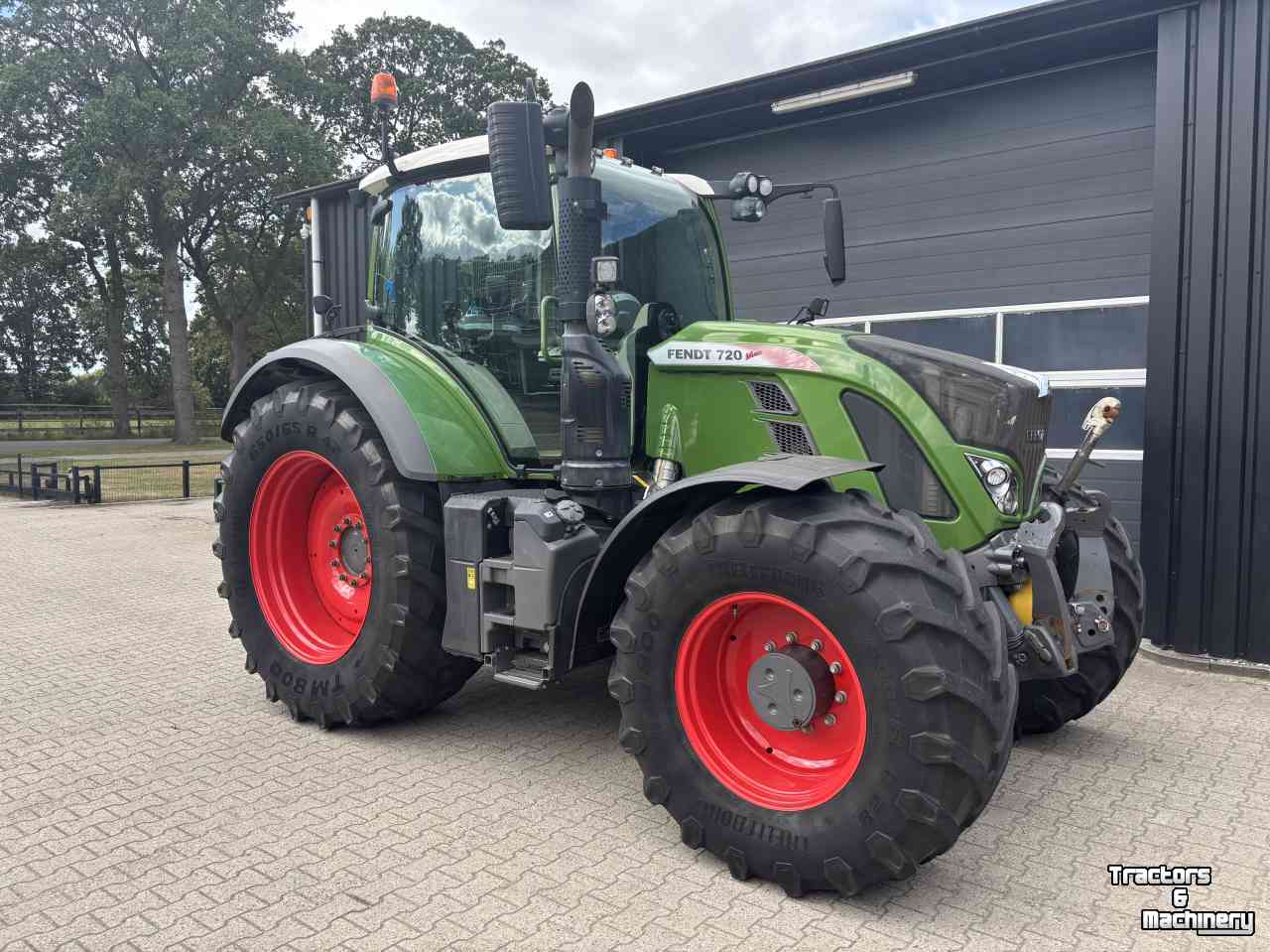 Tracteur Fendt 720 S4 Profi Plus Rtk Frontaftakas