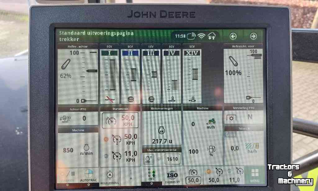 Tracteurs John Deere 6R185