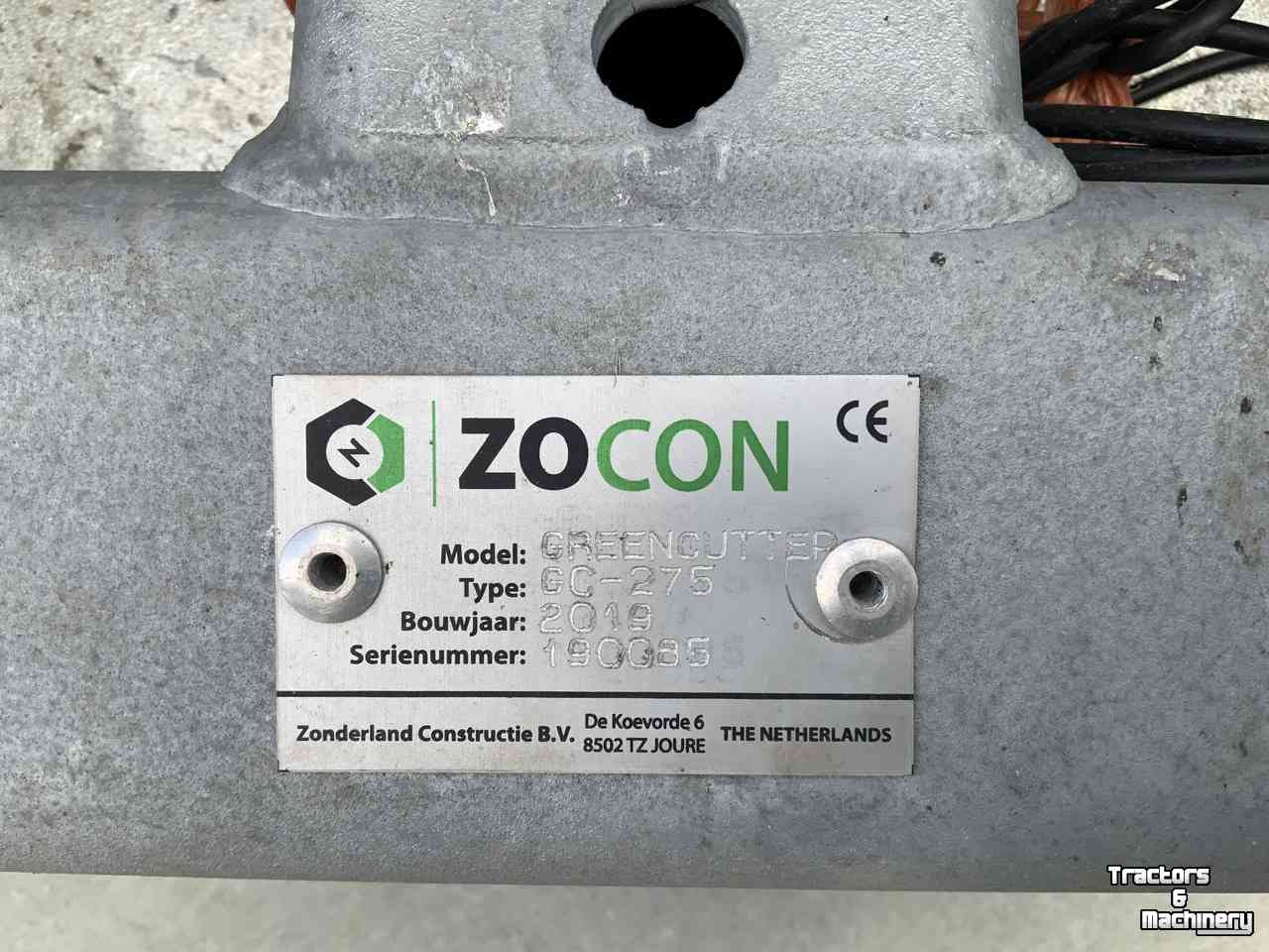 Rouleau destructeur Zocon Greencutter | groenbemesterverkleiner