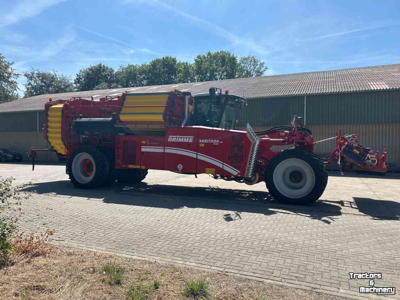 Arracheuse de pommes de terre Grimme Grimme Varitron 270 platinum