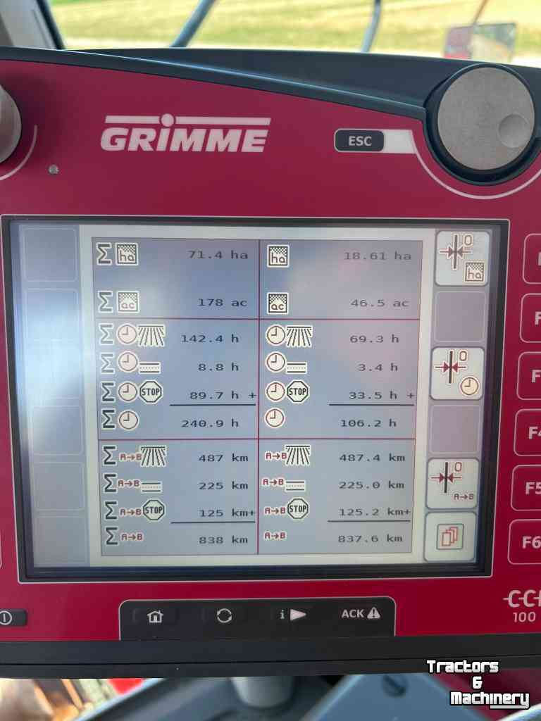 Arracheuse de pommes de terre Grimme Grimme Varitron 270 platinum