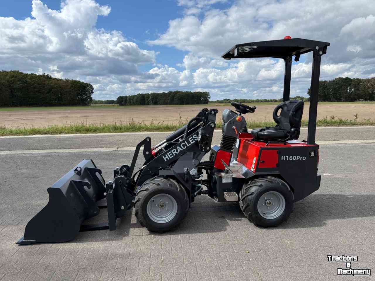 Chargeuse sur pneus Heracles H160 Pro en Telescoop