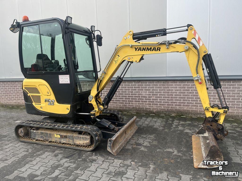Mini pelleteuse Yanmar SV22