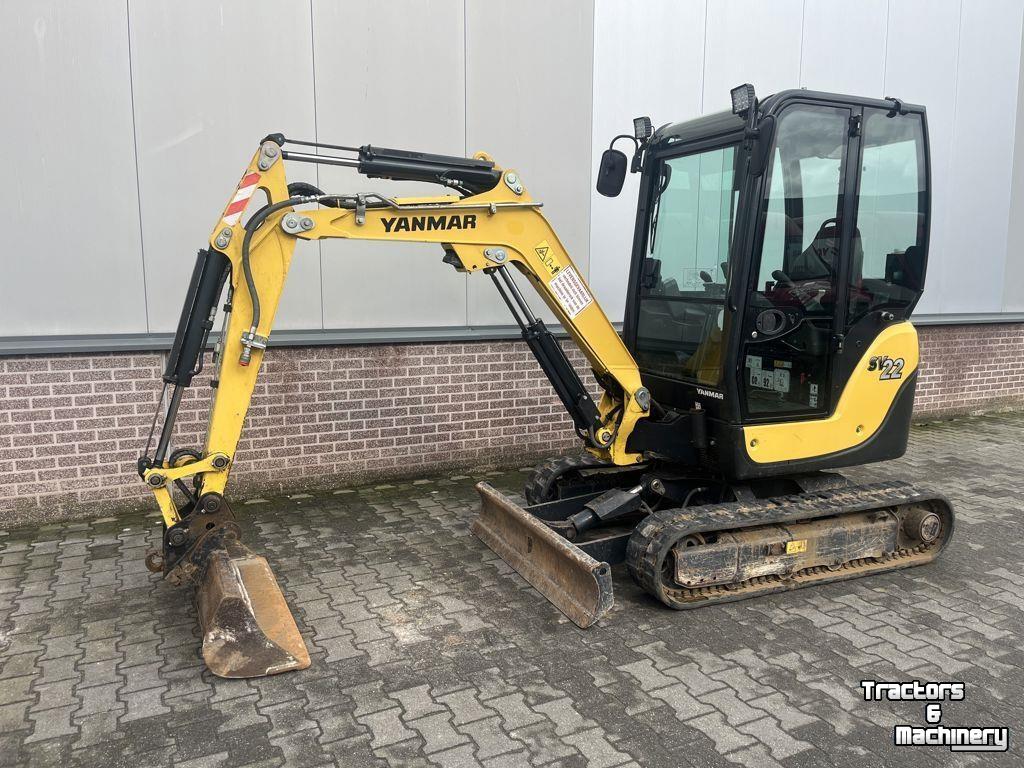 Mini pelleteuse Yanmar SV22