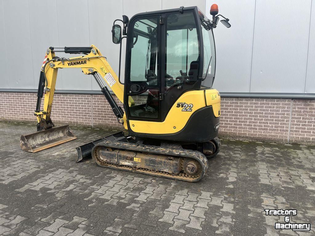 Mini pelleteuse Yanmar SV22