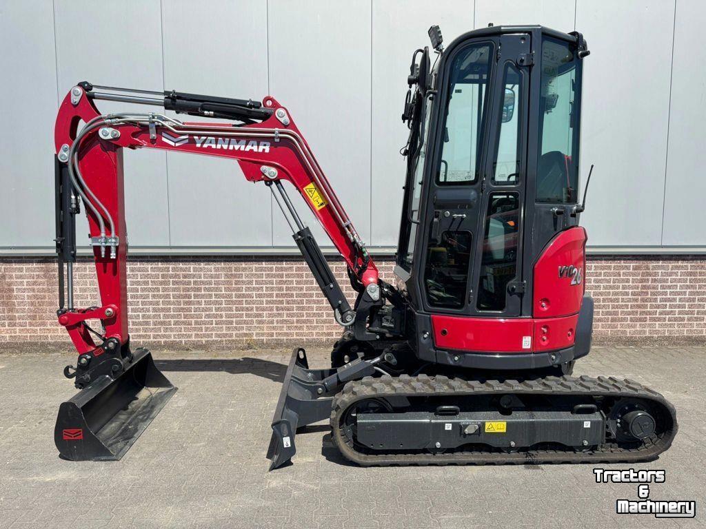 Mini pelleteuse Yanmar VIO26