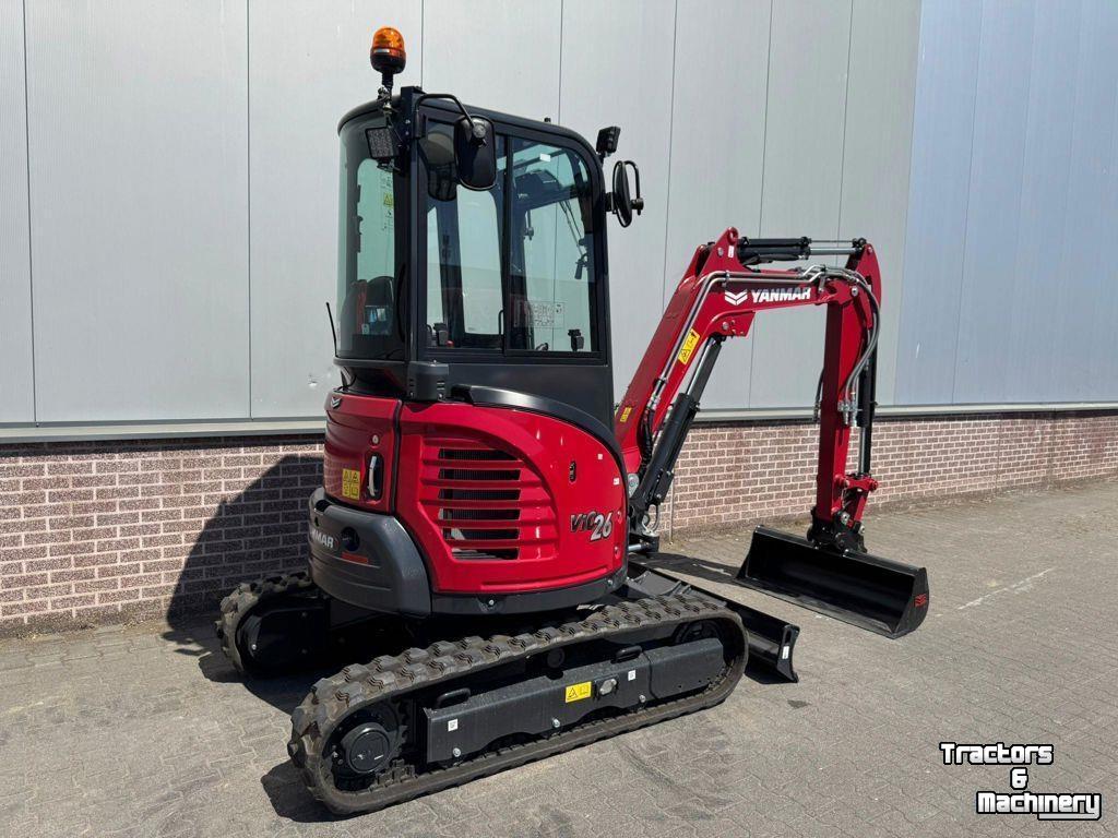 Mini pelleteuse Yanmar VIO26