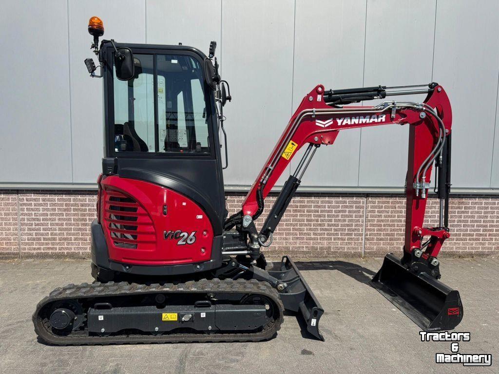 Mini pelleteuse Yanmar VIO26