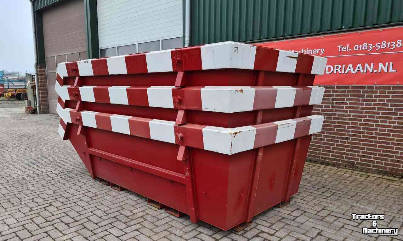 Conteneur à déchets  Portaalbak / Afvalbak / Container 6 kuub