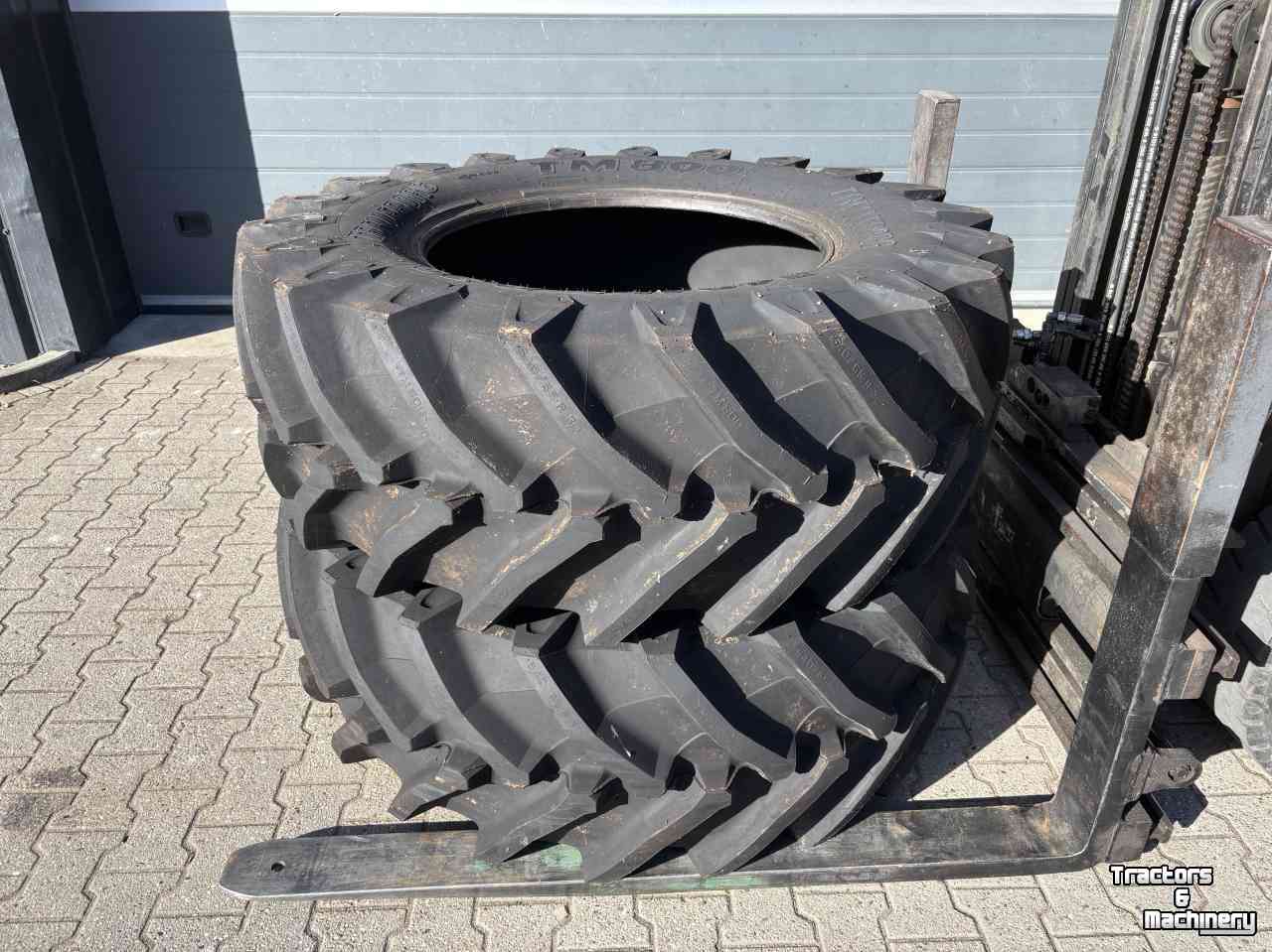 Roues, Pneus, Jantes, Barillets Jumelage Trelleborg 540/65R30 TM800 Nieuw