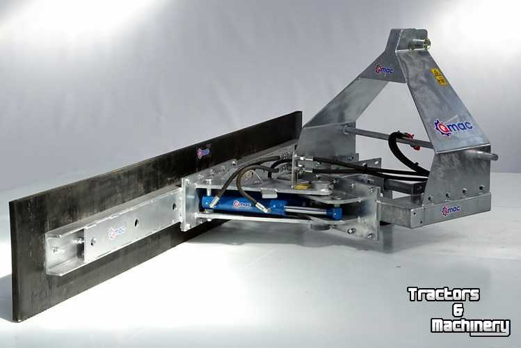 Autres matériel de fourrage et accessoires Qmac Modulo rubbere voerschuif stalschuif 2.40 mtr