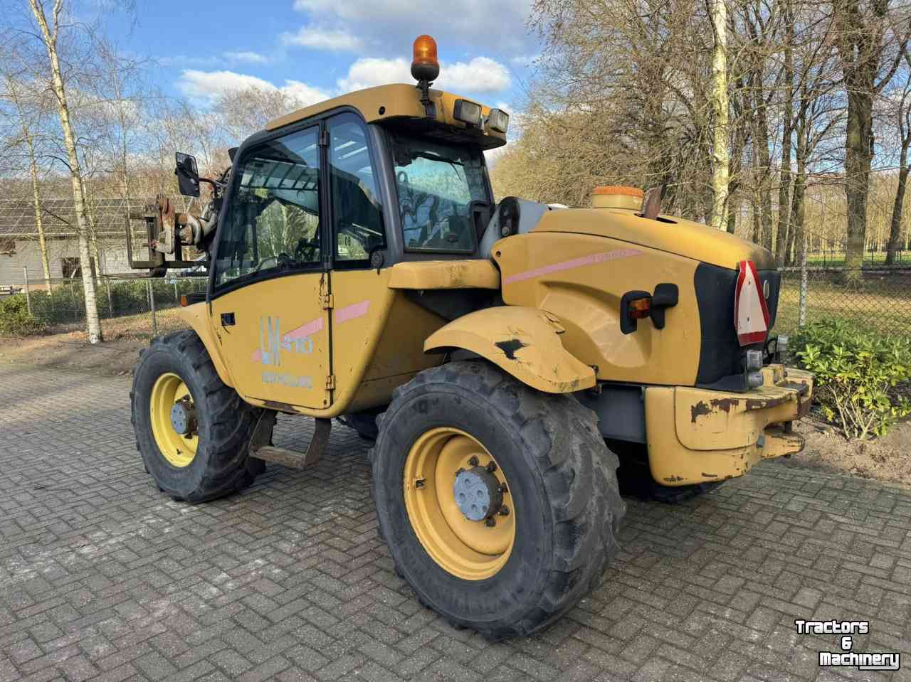 Chargeur Télescopique New Holland LM410 Verreiker shovel