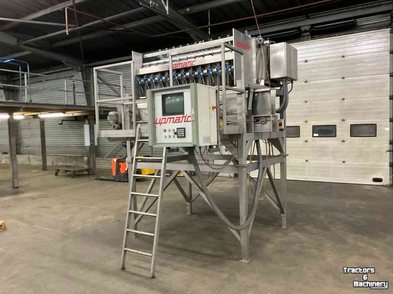 Peseuses  2112 KE  Upmatic 12 baks weger Upmatic 12-head weigher, Upmatic 12-Kopf-Mehrkopfwaage