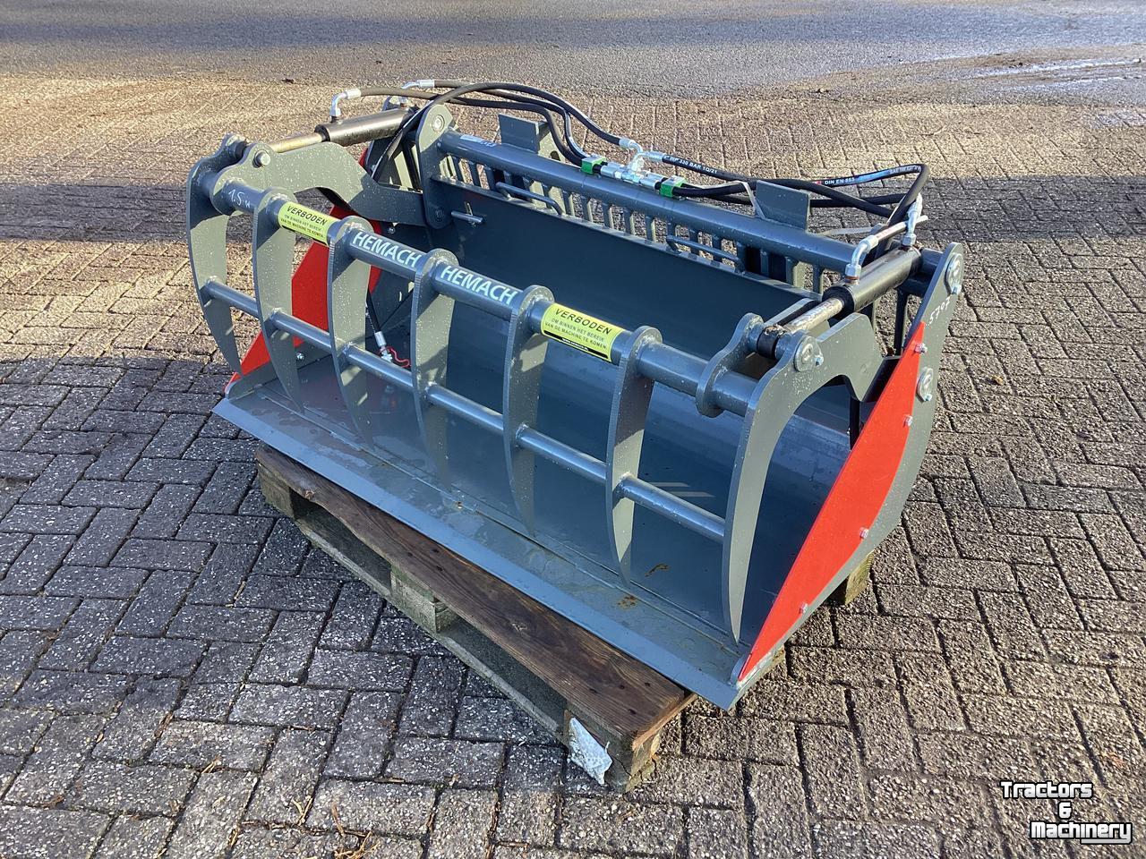 Chargeuse sur pneus Hemach MSPBBK-1.50mtr