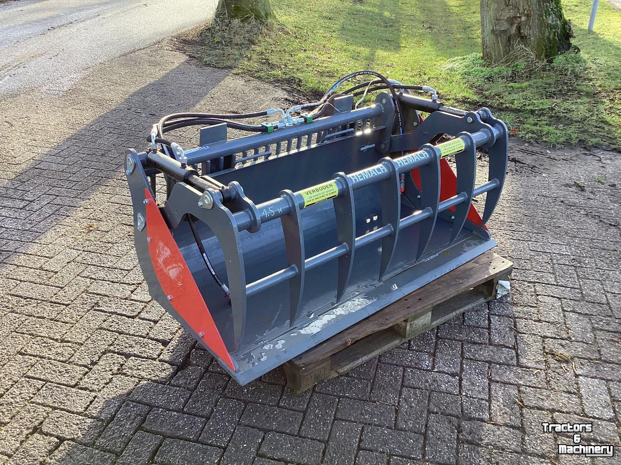 Chargeuse sur pneus Hemach MSPBBK-1.50mtr