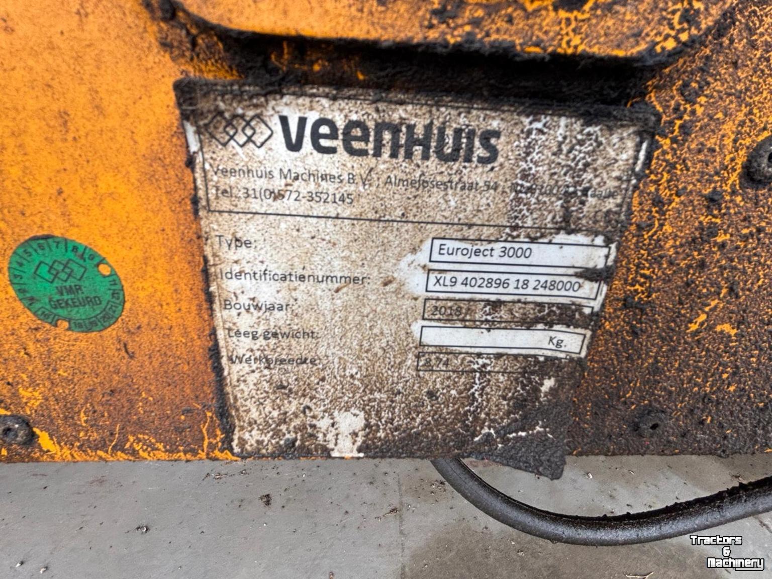 Injecteur de prairie Veenhuis Euroject 870