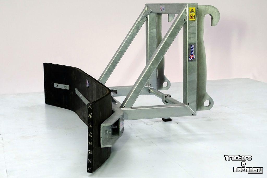 Rabot caoutchouc Qmac 300 SCHUIF VAST VOLVO L50-L60-L90