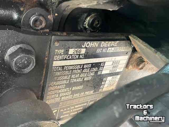 Tracteurs John Deere 2520