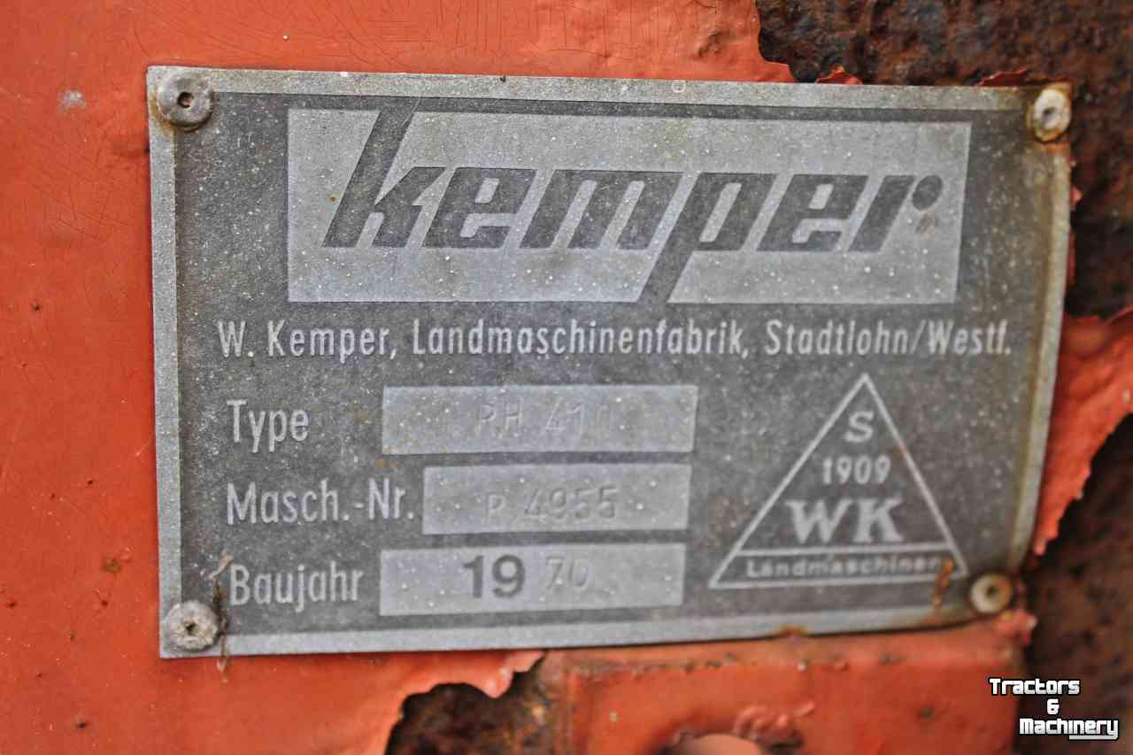 Faneur Kemper RH410 trommelschudder zwadkeerder