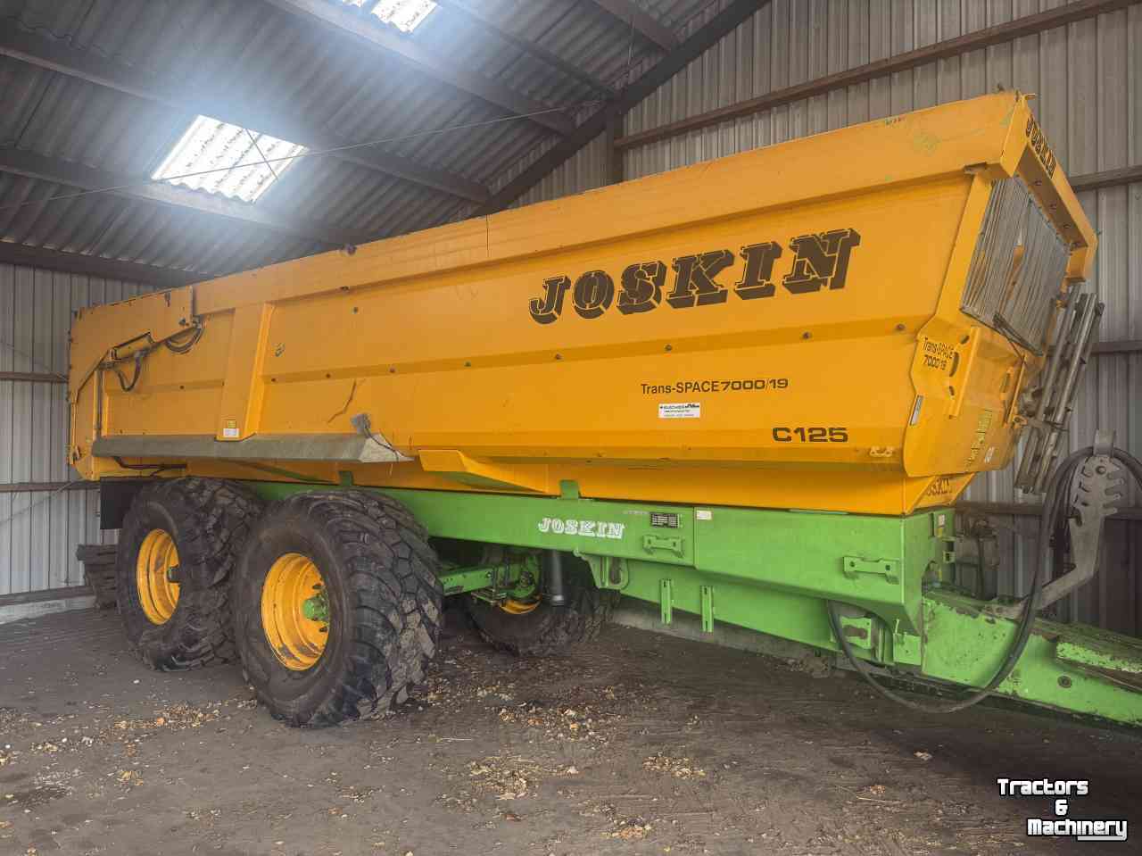 Benne agricole Joskin 7000/19BC125