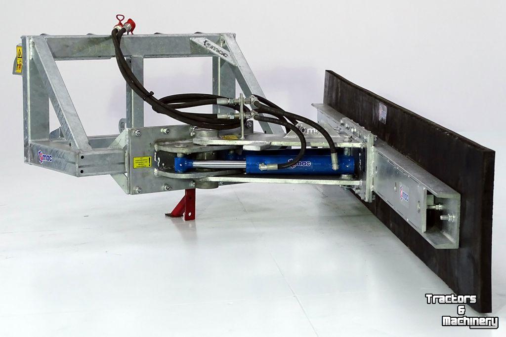 Rabot caoutchouc Qmac 180 HYDR SCHUIN SCHAFFER BORD