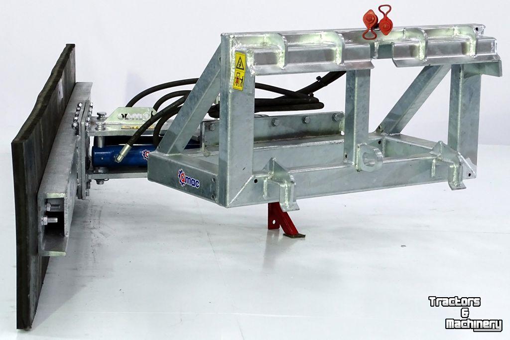 Rabot caoutchouc Qmac 180 HYDR SCHUIN SCHAFFER BORD