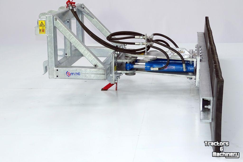 Rabot caoutchouc Qmac 180 HYDR SCHUIN SCHAFFER BORD