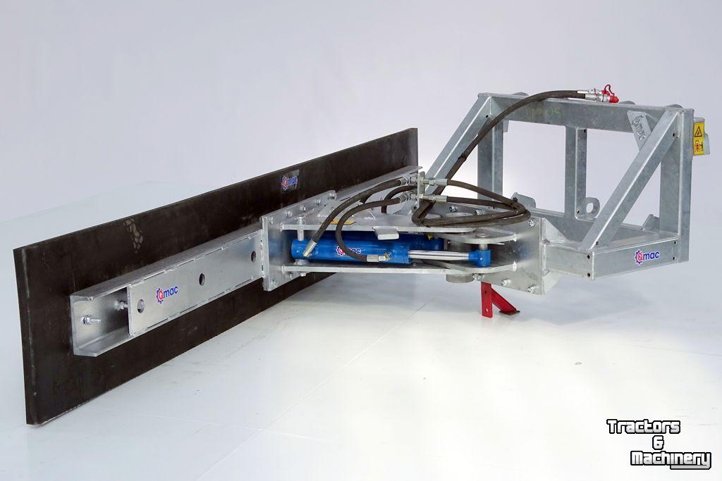Rabot caoutchouc Qmac 180 HYDR SCHUIN SCHAFFER BORD