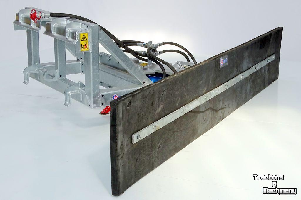 Rabot caoutchouc Qmac 180 HYDR SCHUIN SCHAFFER BORD