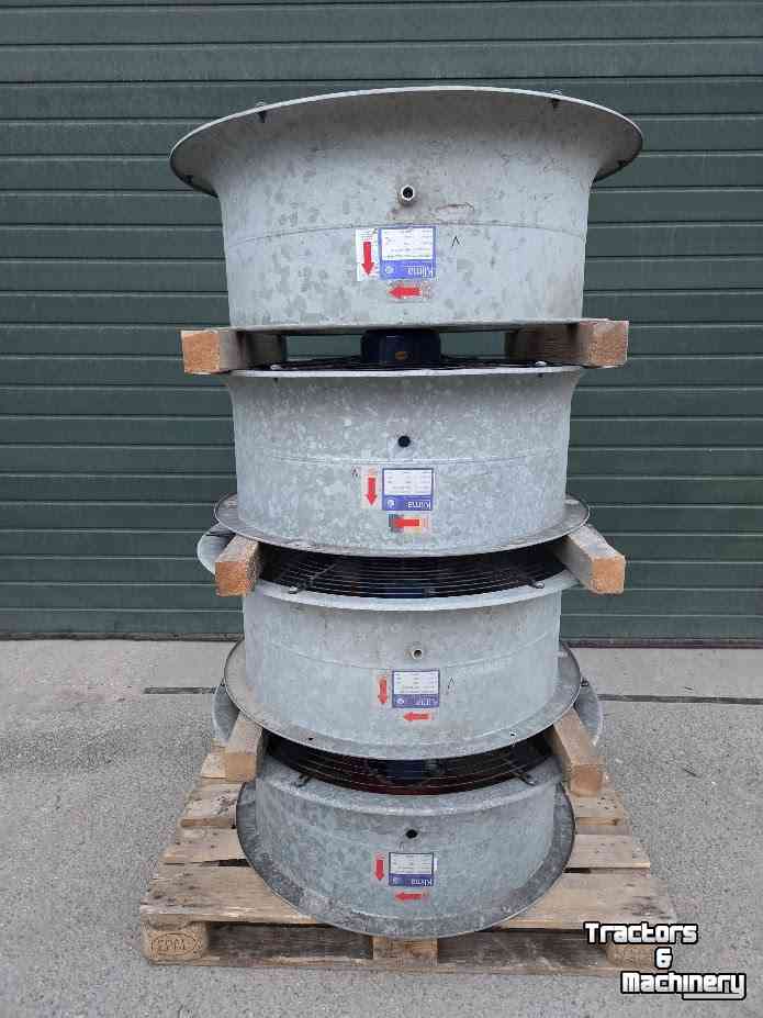 Système de ventilation d‘entrepot  Klima DLM-09N Axiaalventilatoren