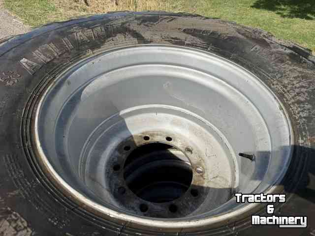Roues, Pneus, Jantes, Barillets Jumelage Alliance 650/60R25