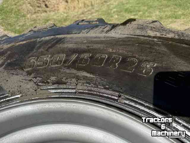 Roues, Pneus, Jantes, Barillets Jumelage Alliance 650/60R25