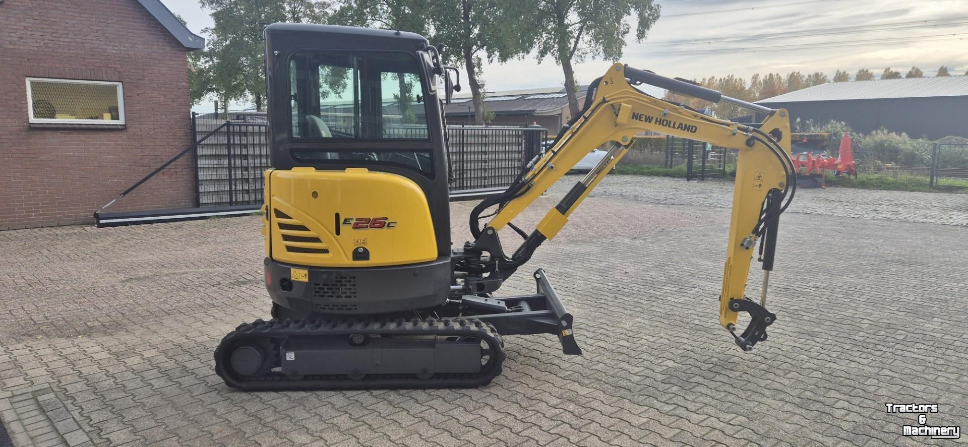 Mini pelleteuse New Holland E26C