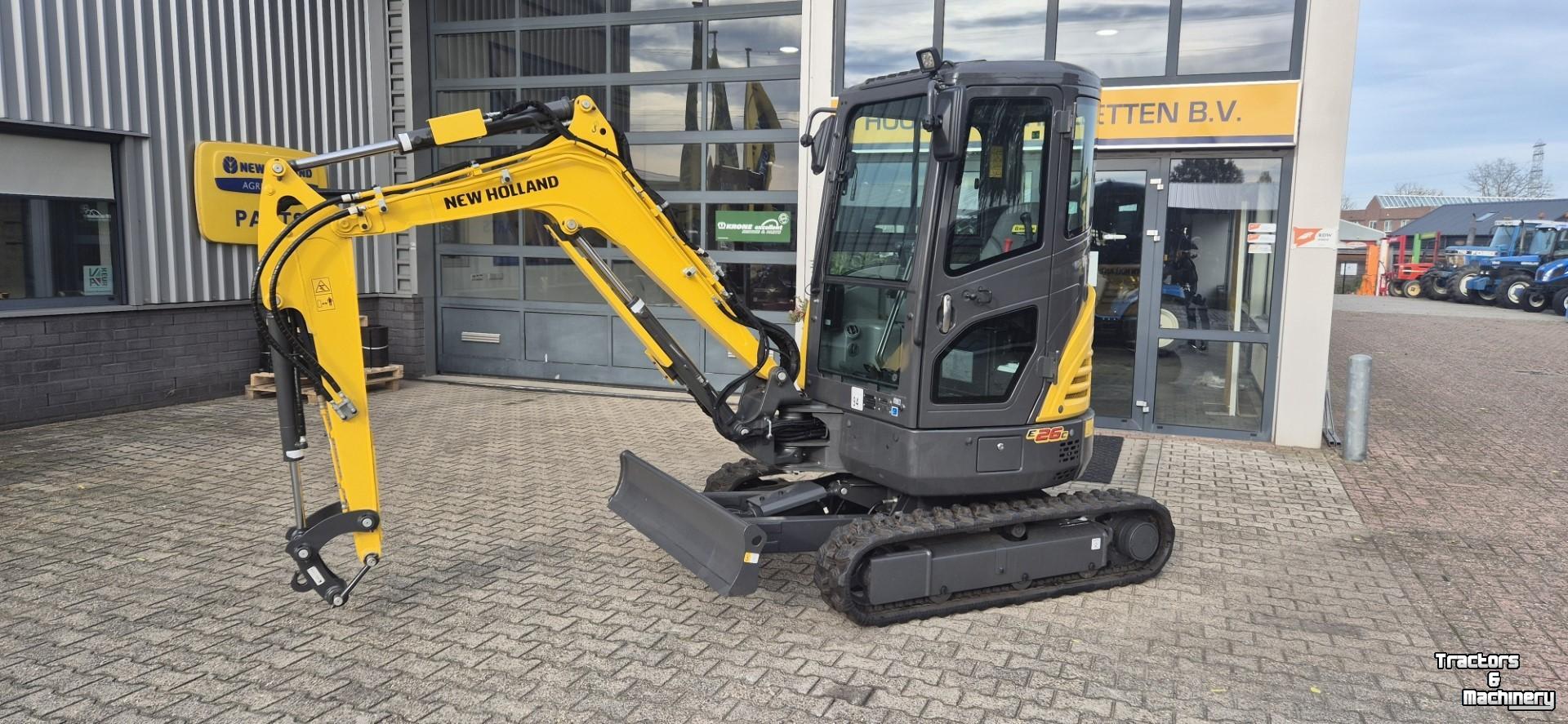 Mini pelleteuse New Holland E26C