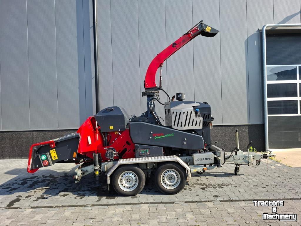 Déchiqueteuse de bois Greentec Jaguar 40/80