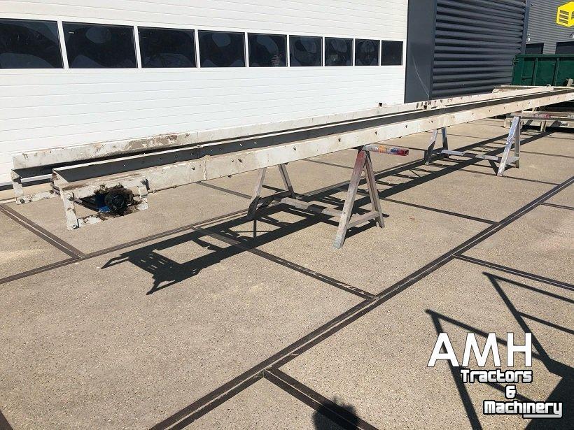 Convoyeur élévateur  Vlakke band 17775X430 TRANSPORTBAND VLAKKE BAND FLAT BELT CONVEYOR BELT FLACHBAND FÖRDERBAND