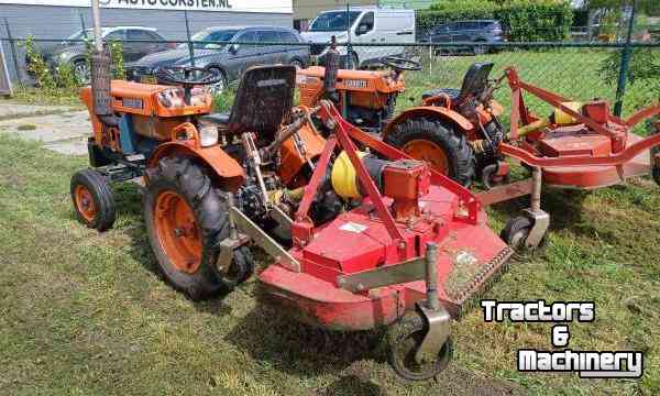 Tracteur pour horticulture Kubota B7001E en B6001 2WD Mini Tractoren