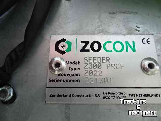 Aérateur de prairie Zocon Greenkeeper G-06 Plus