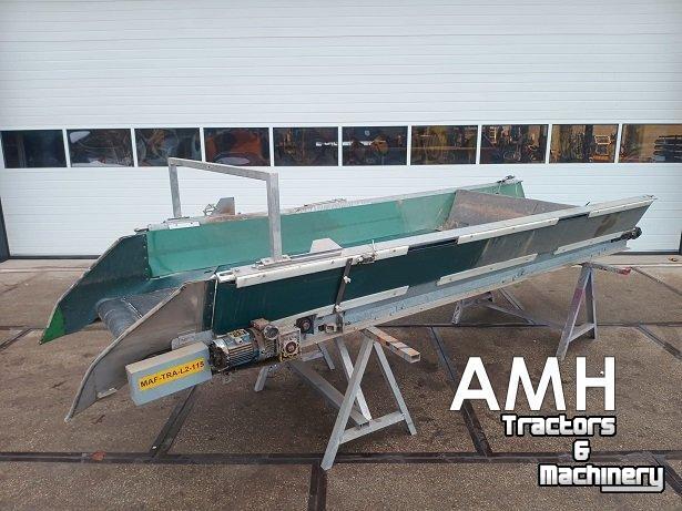 Convoyeur  receiving hopper belt buffer 3635x1000 Bufferband bufferbak transportband Förderband Bunkerband receiving hopper belt Bufferband