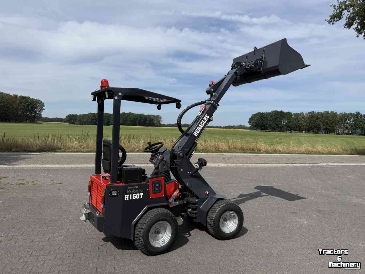 Chargeuse sur pneus telescopique Heracles H160T PRO telelader nieuw