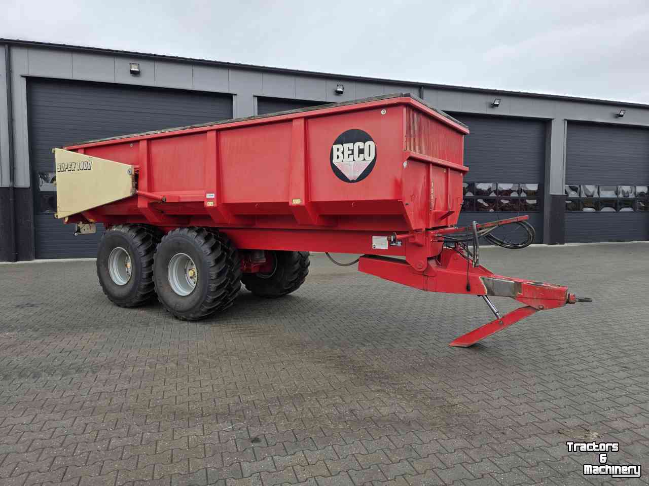 Benne agricole Beco Beco Super 1400 kipper