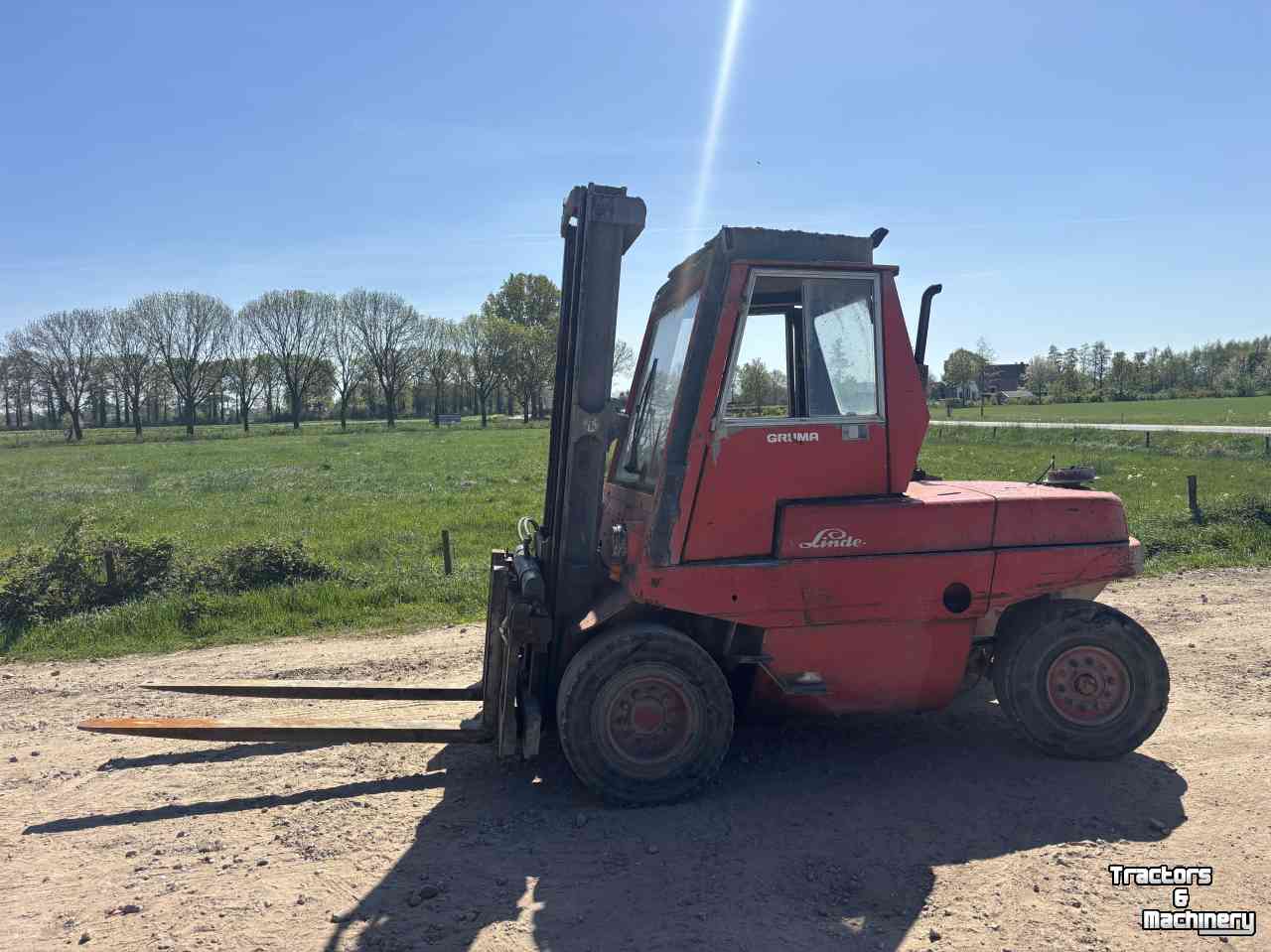 Chariot élévateur  Linde h70 diesel heftruck