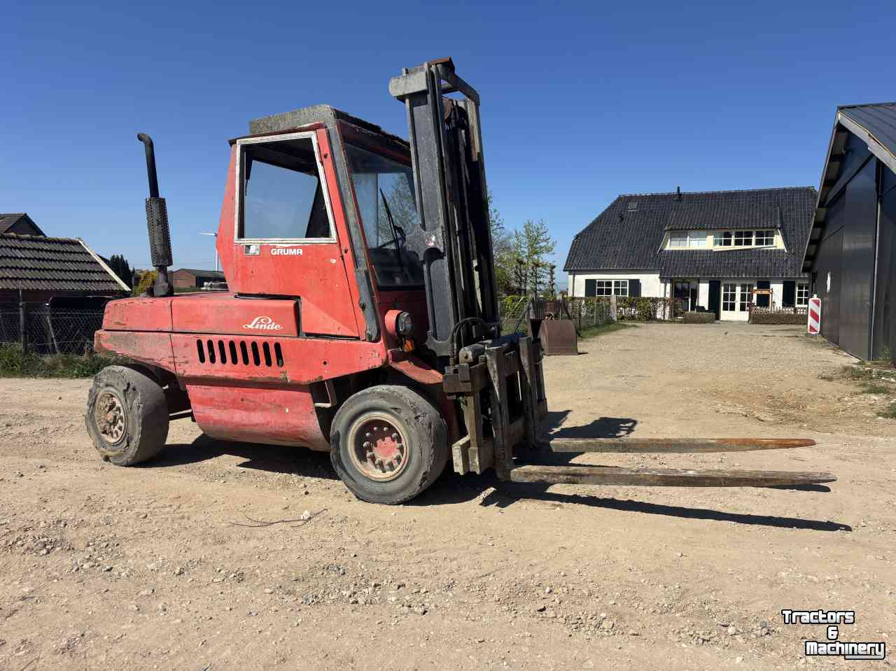 Chariot élévateur  Linde h70 diesel heftruck